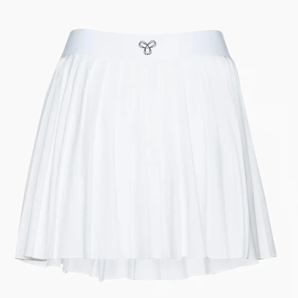 Aritzia Tna Action Pleated Tennis Skirt Built in Shorts White Size Small - Picture 3 of 7
